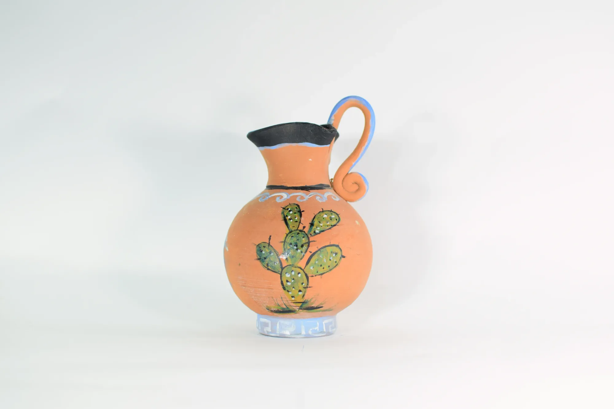 Clay vase [Prickly pear]